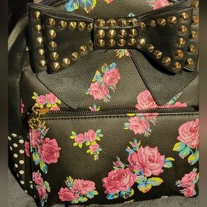 Betsey Johnson mini backpack